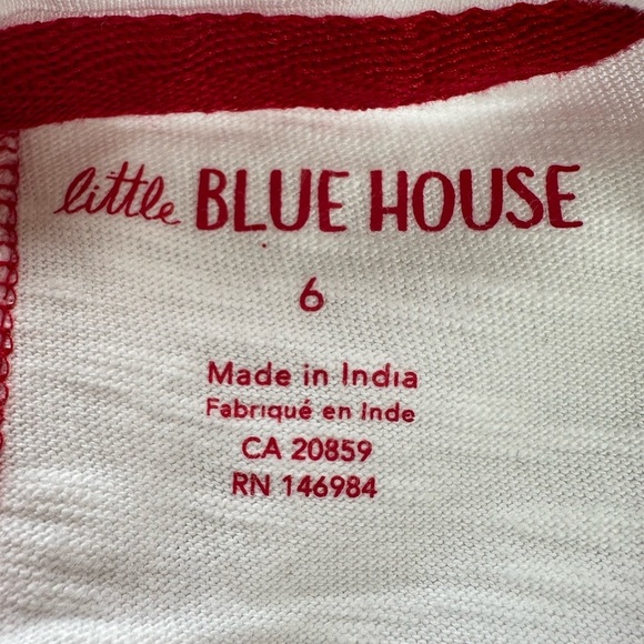 Little Blue House Girls Flip Sequin Canada Day  Tee Shirt Size 6 - Picture 7 of 7